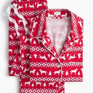 NWT! J Crew flannel pajama set!